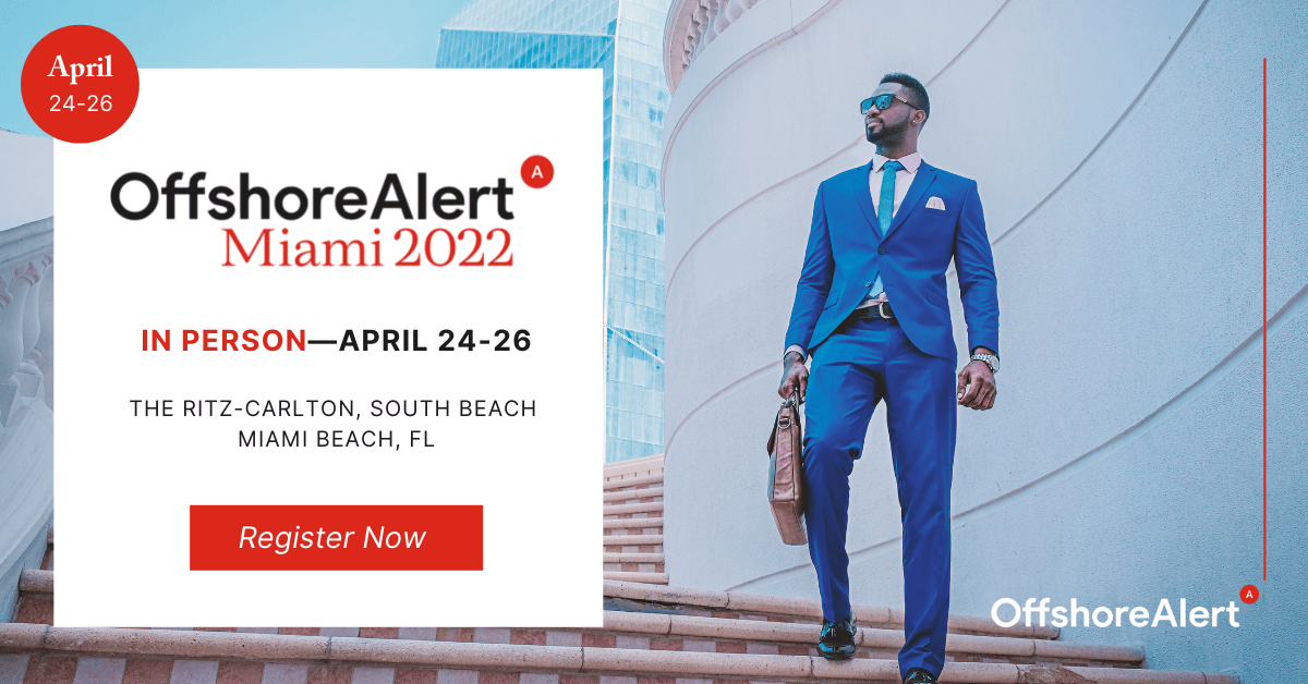 OffshoreAlert Conference Miami (April 24-26, 2022 at The Ritz-Carlton, Miami Beach)