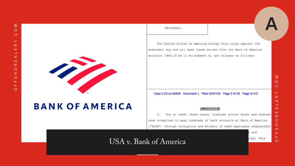 USA v. Bank of America Fund