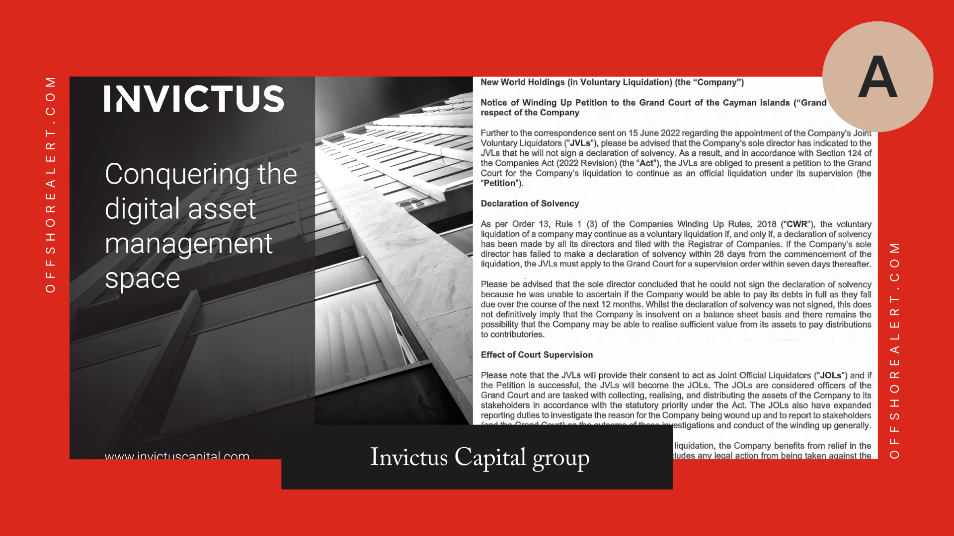 Invictus Capital group collapse