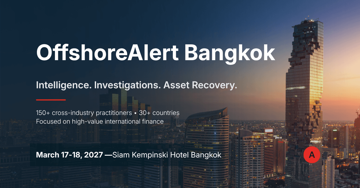 OffshoreAlert Bangkok 2027 Sponsorship Packages